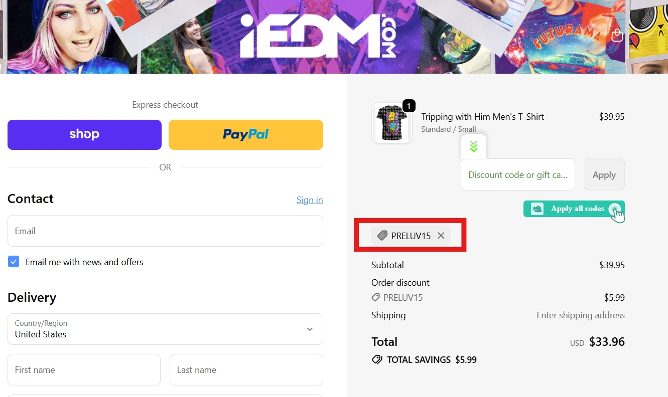 Use Discount Code PRELUV15 for 15% OFF Sitewide at iedm.com